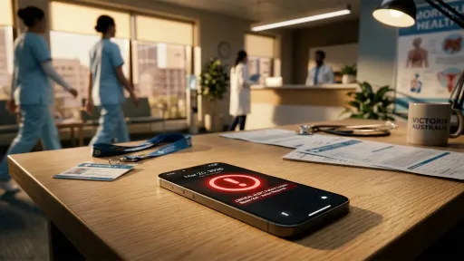 Mobile phone with alert on the screen