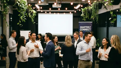 People at an event