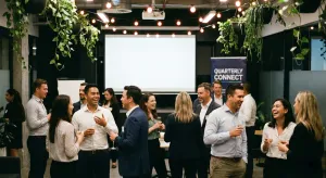 People at an event